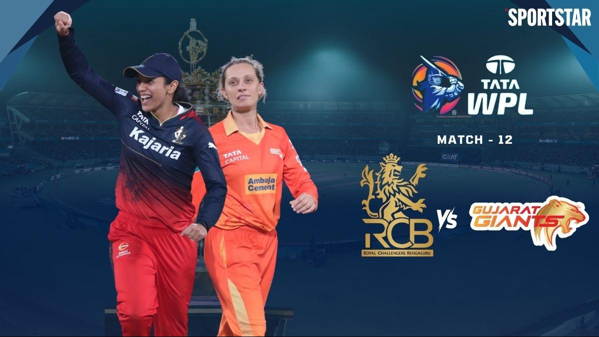 RCB vs GG, WPL 2025 Live Score: RCB lose Danni Wyatt-Hodge, Ellyse Perry in first two overs